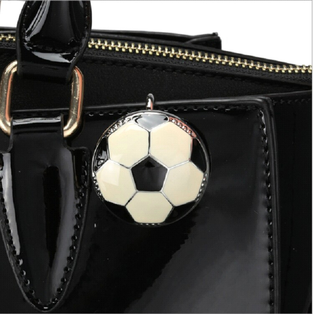 Purse Key Finder Clip Soccer Keychain Handbag Mom